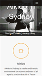 Mobile Screenshot of aikidoinsydney.com